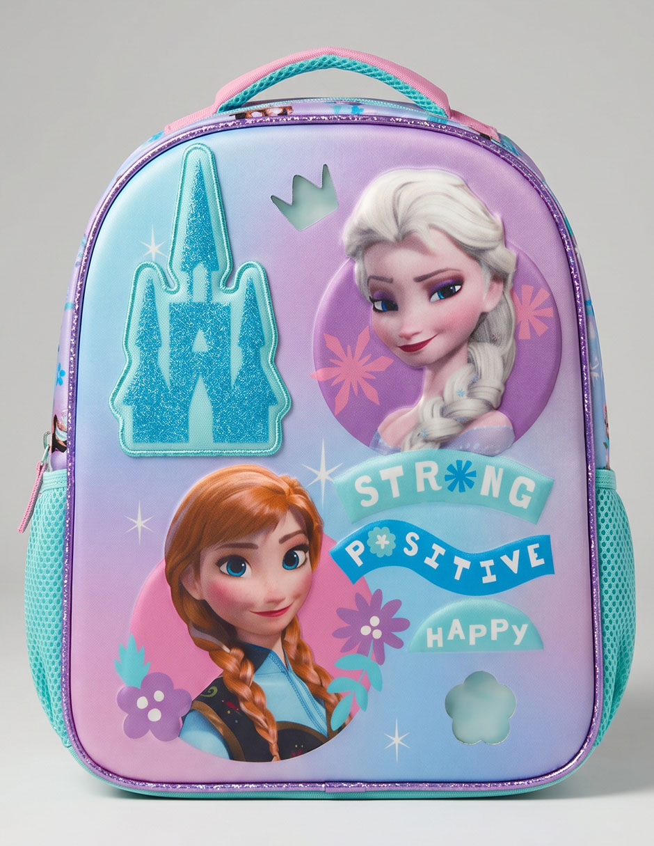 Mochila escolar frozen frozen castillo no "para" niña 1