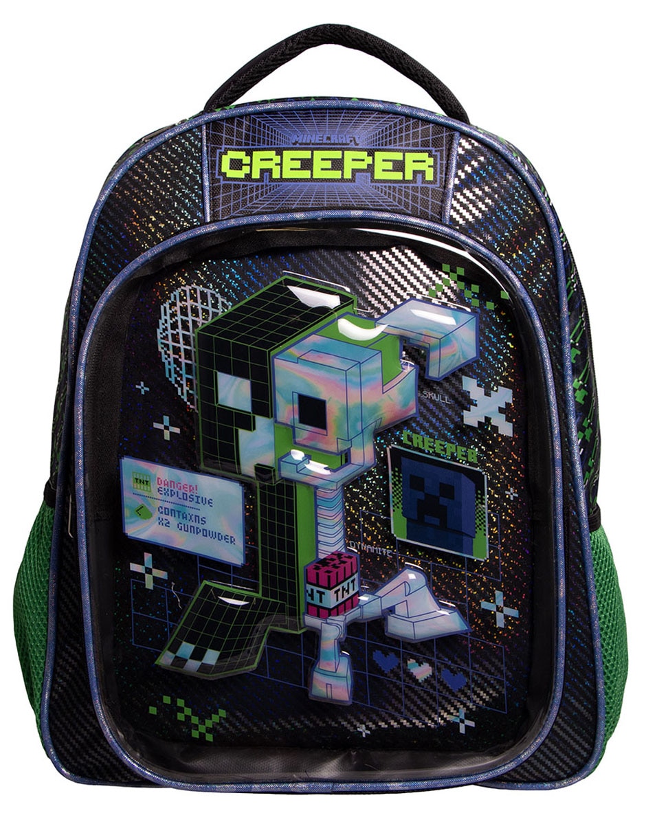 Mochila escolar Minecraft para niño 1