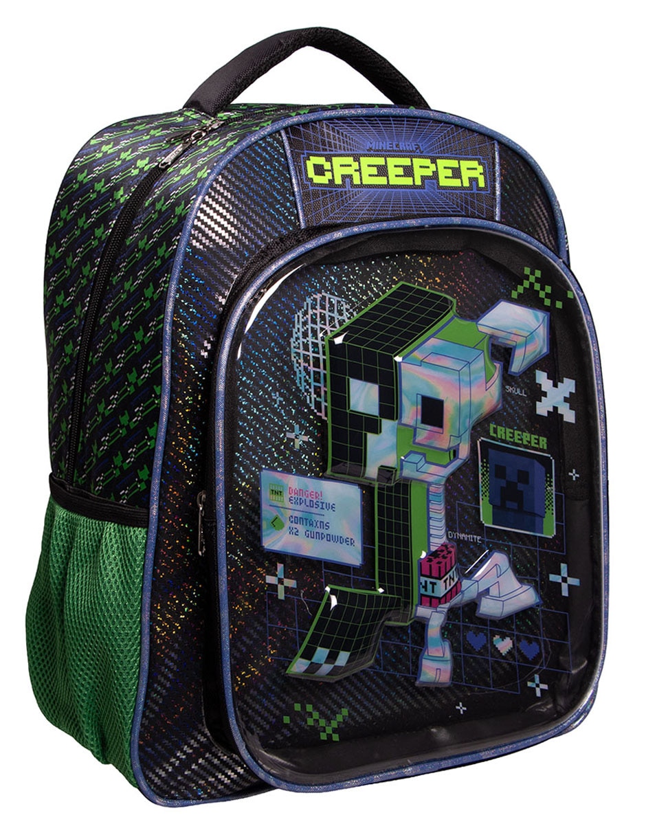 Mochila escolar Minecraft para niño 2