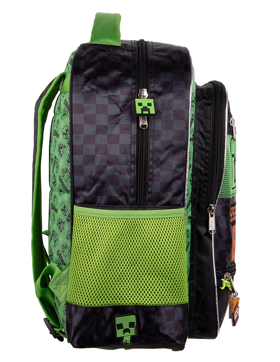 Mochila escolar minecraft para niño 3