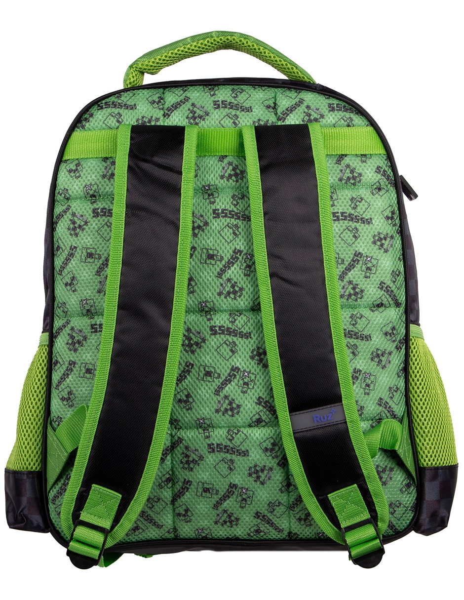 Mochila escolar minecraft para niño 4