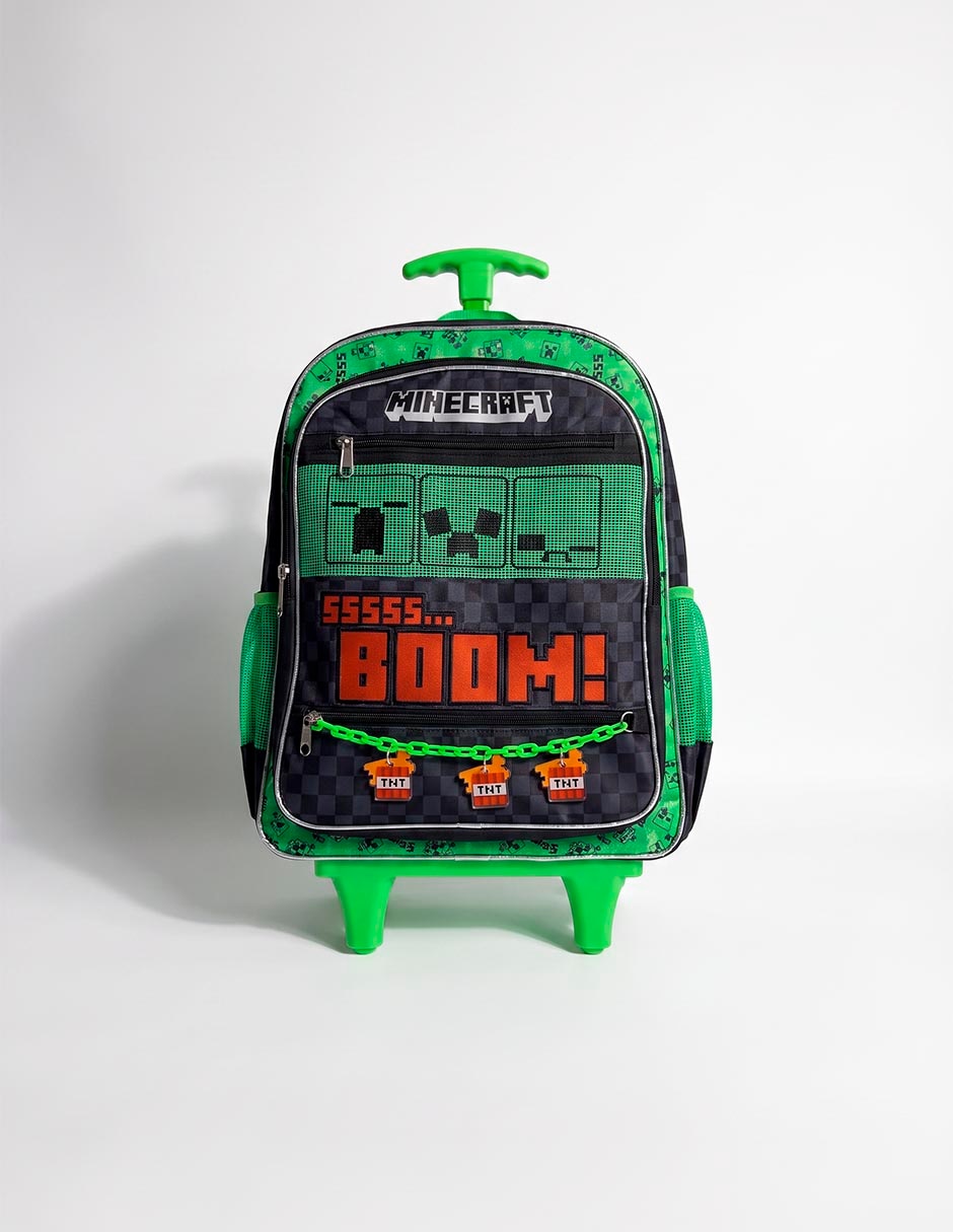 Mochila escolar Minecraft para niño