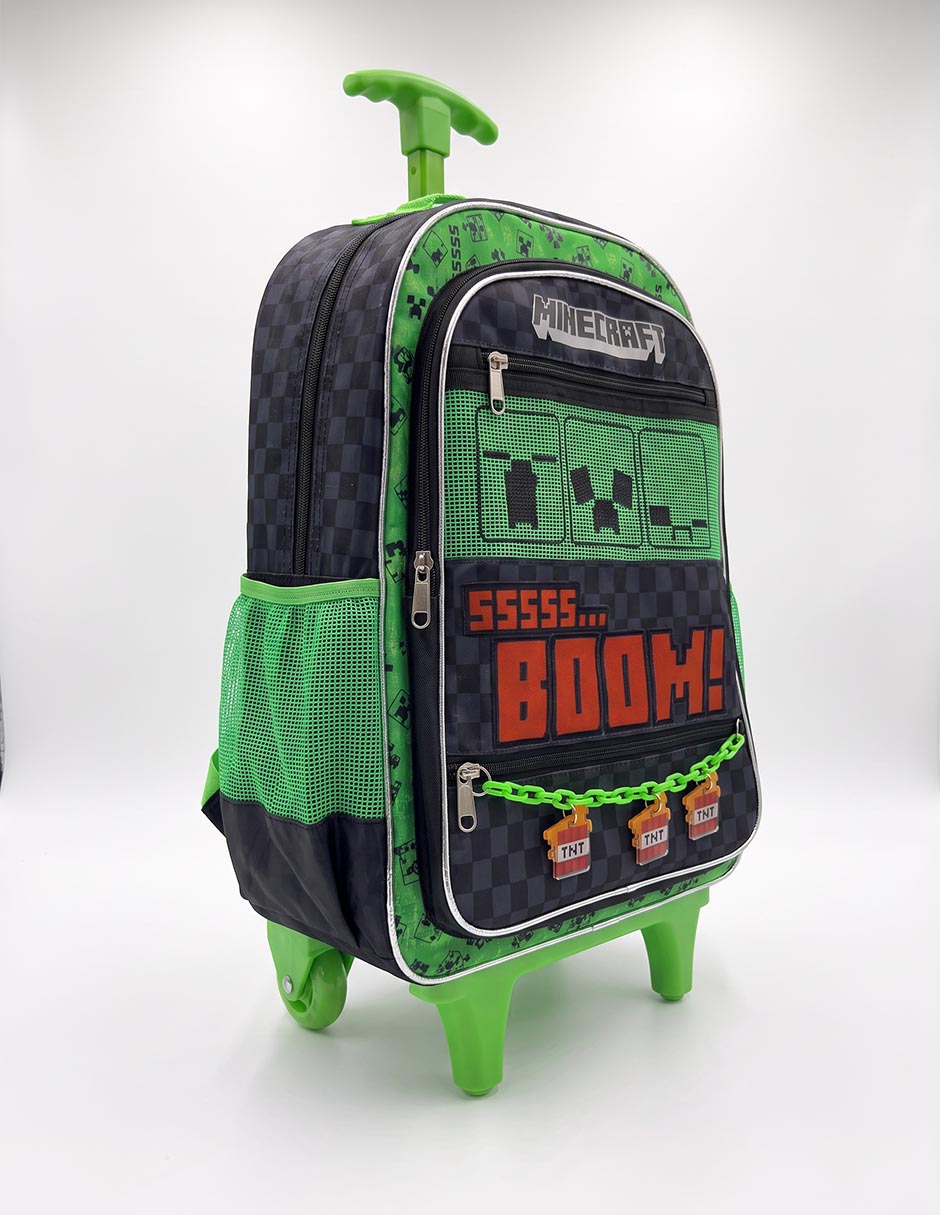 Mochila escolar Minecraft para niño 4