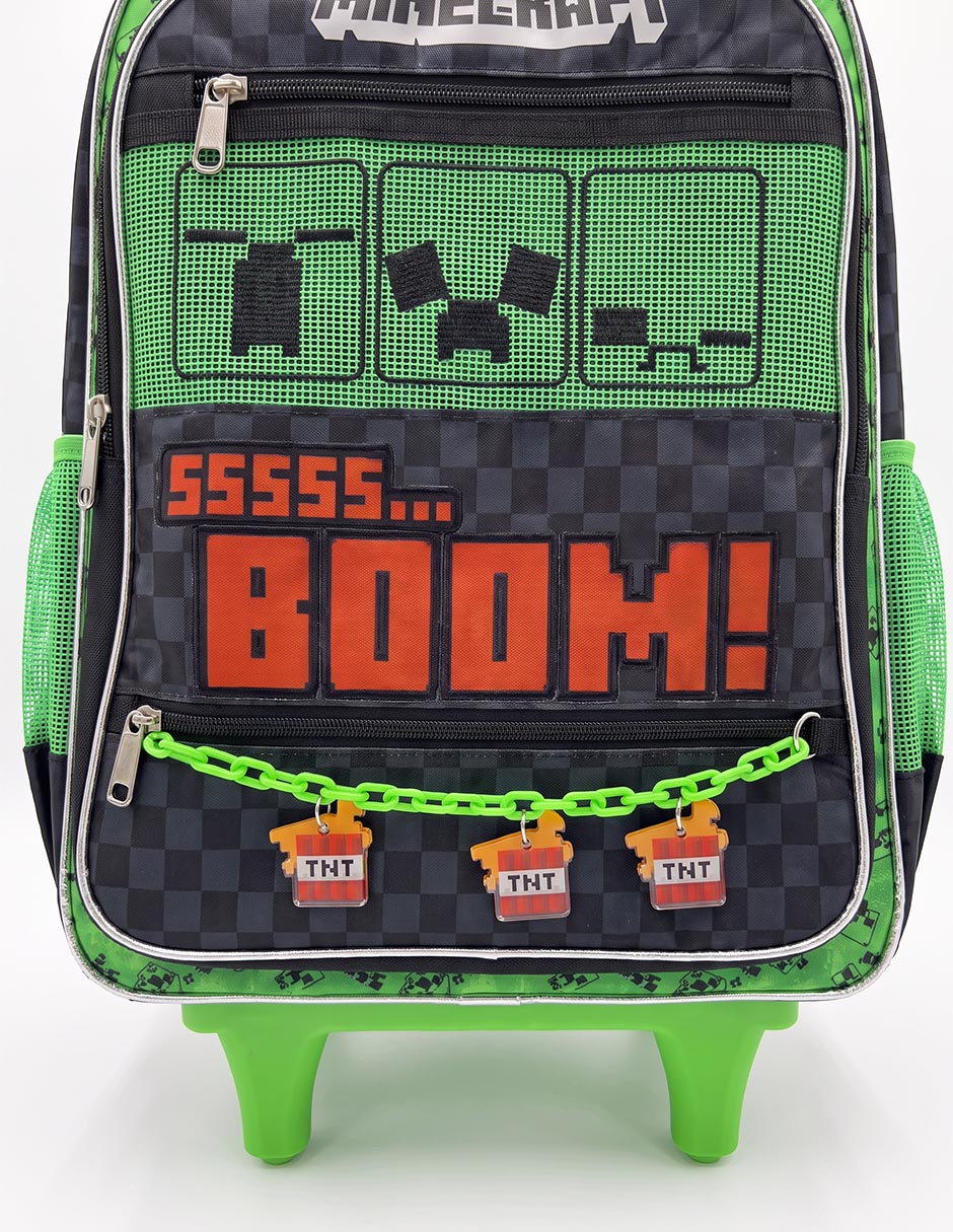 Mochila escolar Minecraft para niño 2