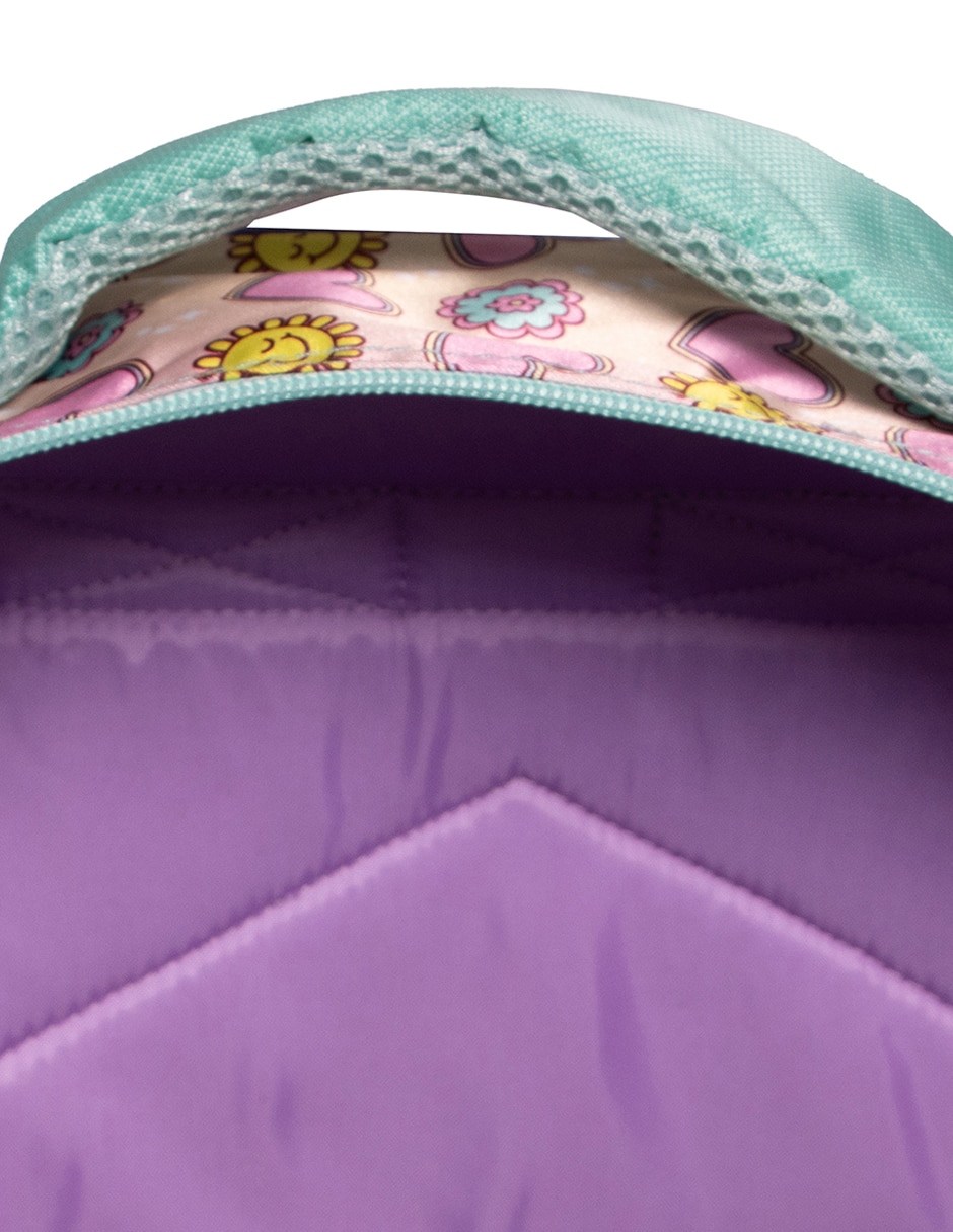 Mochila escolar Minnie Arcoiris para niña