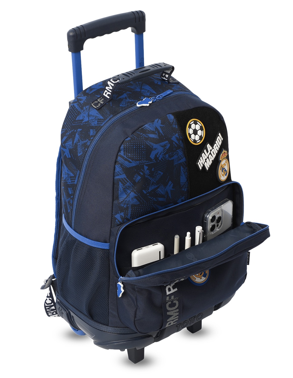 Mochila escolar real madrid totto