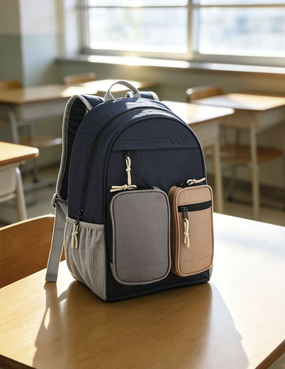 Mochila escolar unisex 6