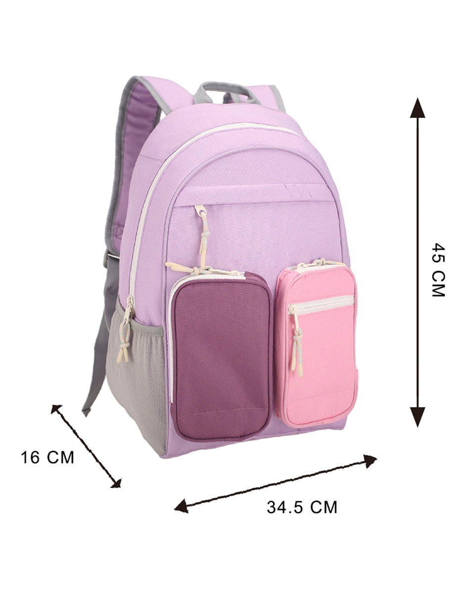 Mochila escolar para niña