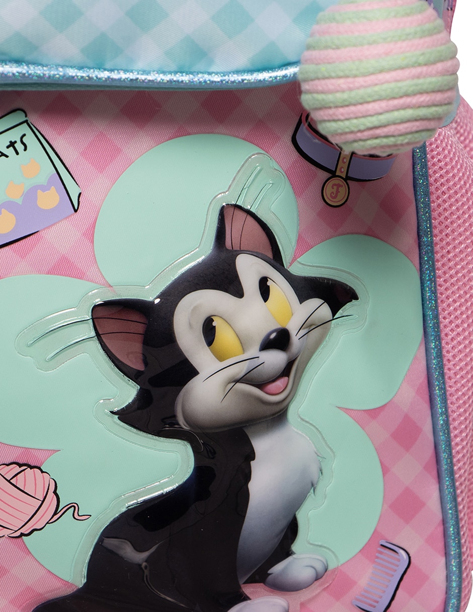 Mochila escolar minnie estambre para niña 2