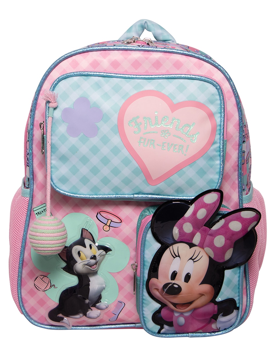 Mochila escolar minnie estambre para niña Mochila escolar minnie estambre para niña
