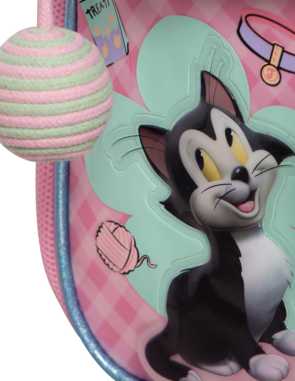 Mochila escolar minnie estambre para niña 7