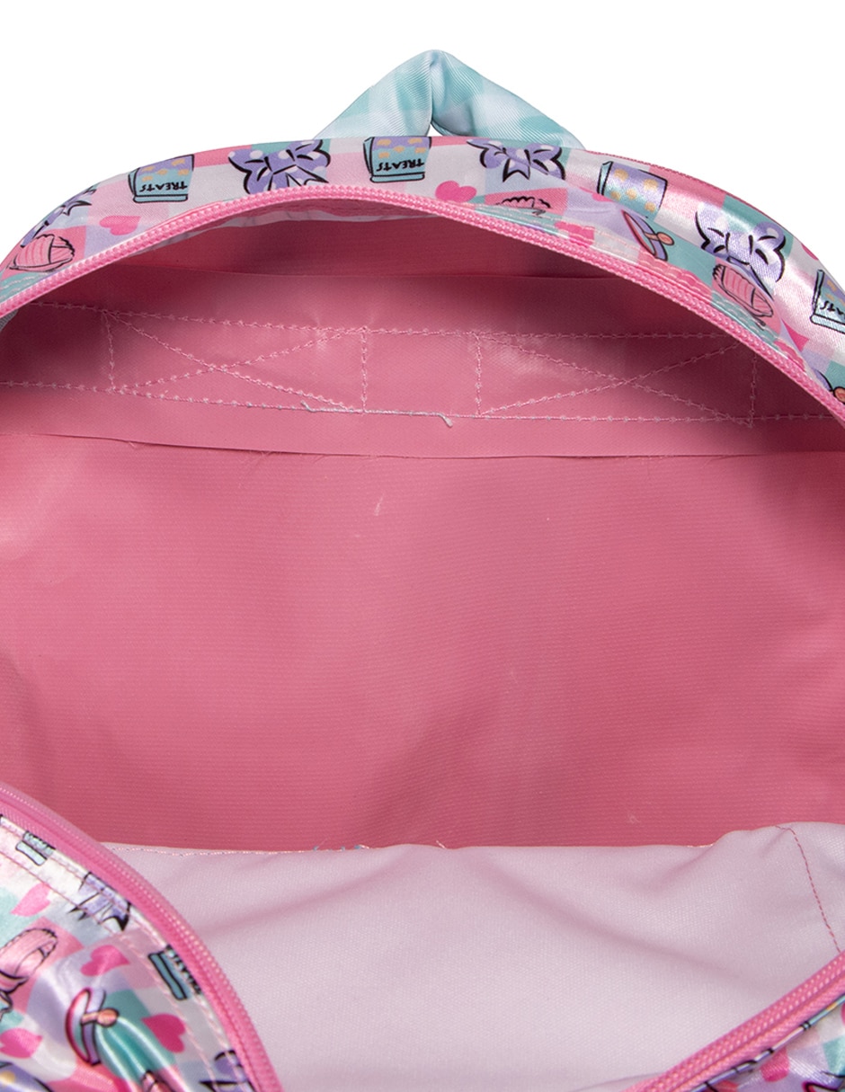 Mochila escolar minnie estambre para niña 3
