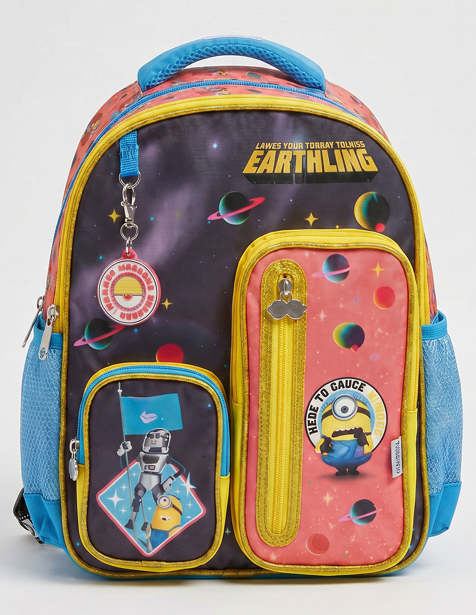 Mochila escolar mi villano favorito minions triplets no "para" niño 1