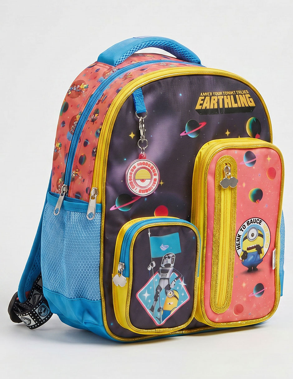 Mochila escolar mi villano favorito minions triplets no 'para' niño
