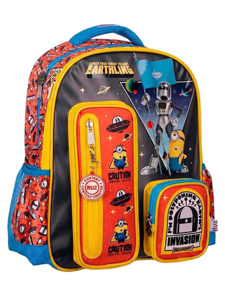 Mochila escolar mi villano favorito minions triplets no 'para' niño