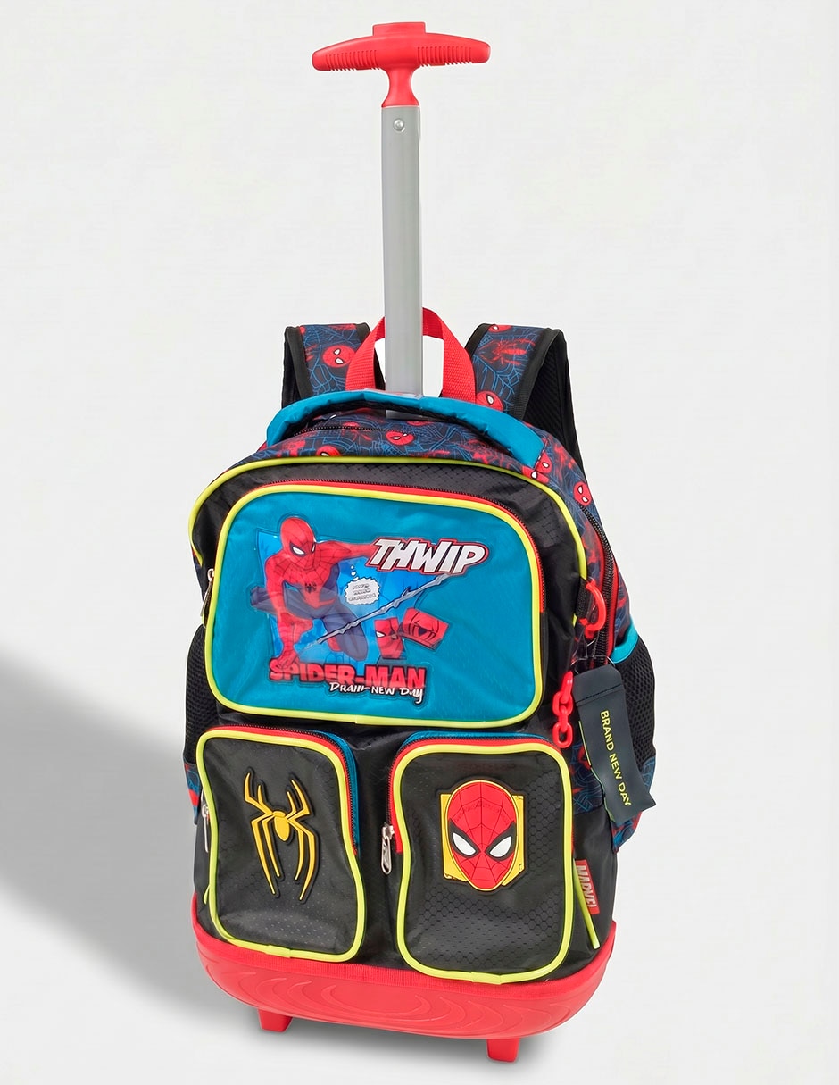 Mochila con ruedas escolar spider-man spiderman movie no "para" niño 1