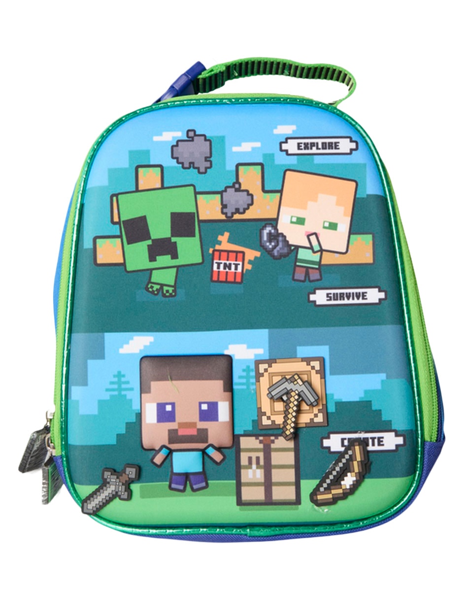 Lonchera Térmica Minecraft Lonchera Térmica Minecraft