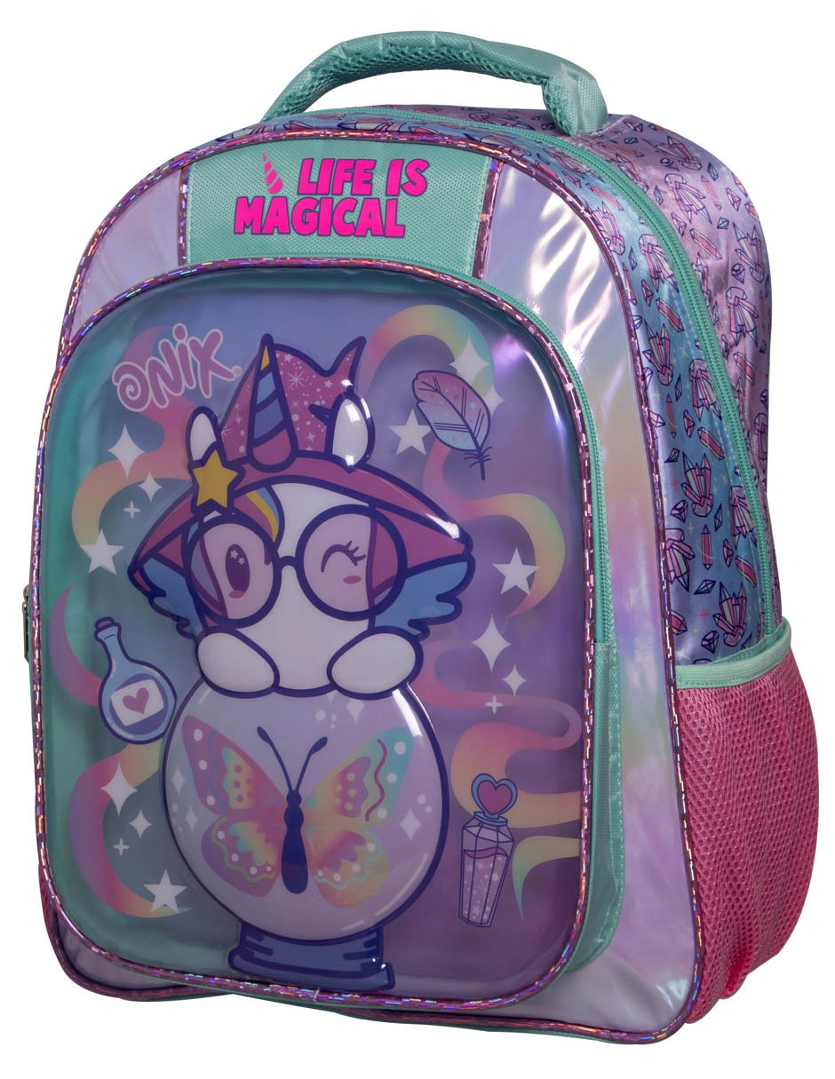 Mochila escolar Onix Cristales para niña 4