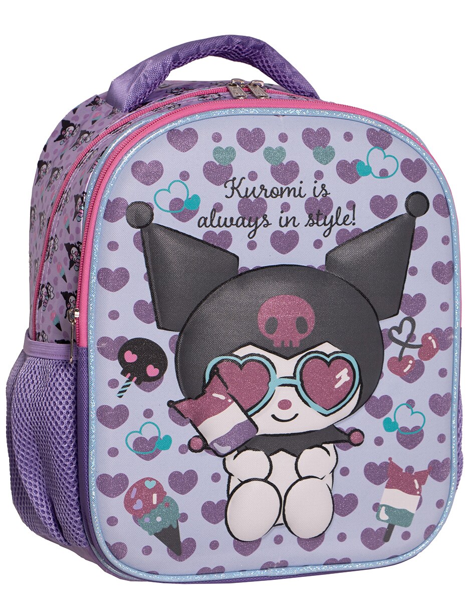 Mochila escolar Kuromi para niña 1