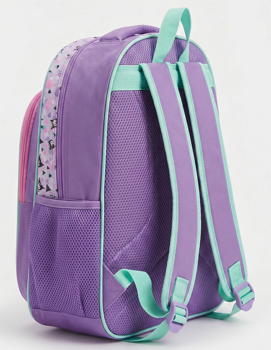 Mochila escolar kuromi kuromi postres no "para" niña 3