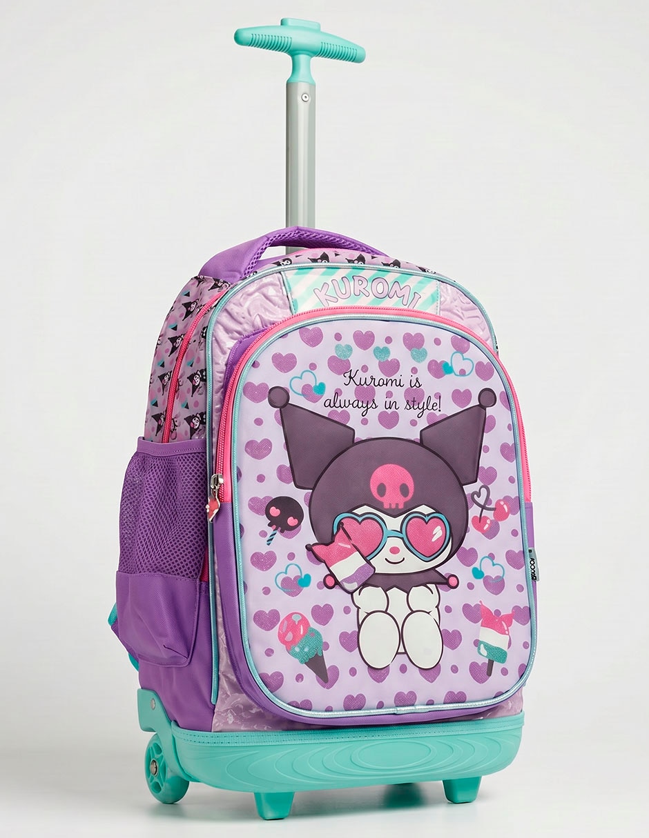 Mochila escolar kuromi kuromi postres no "para" niña 1
