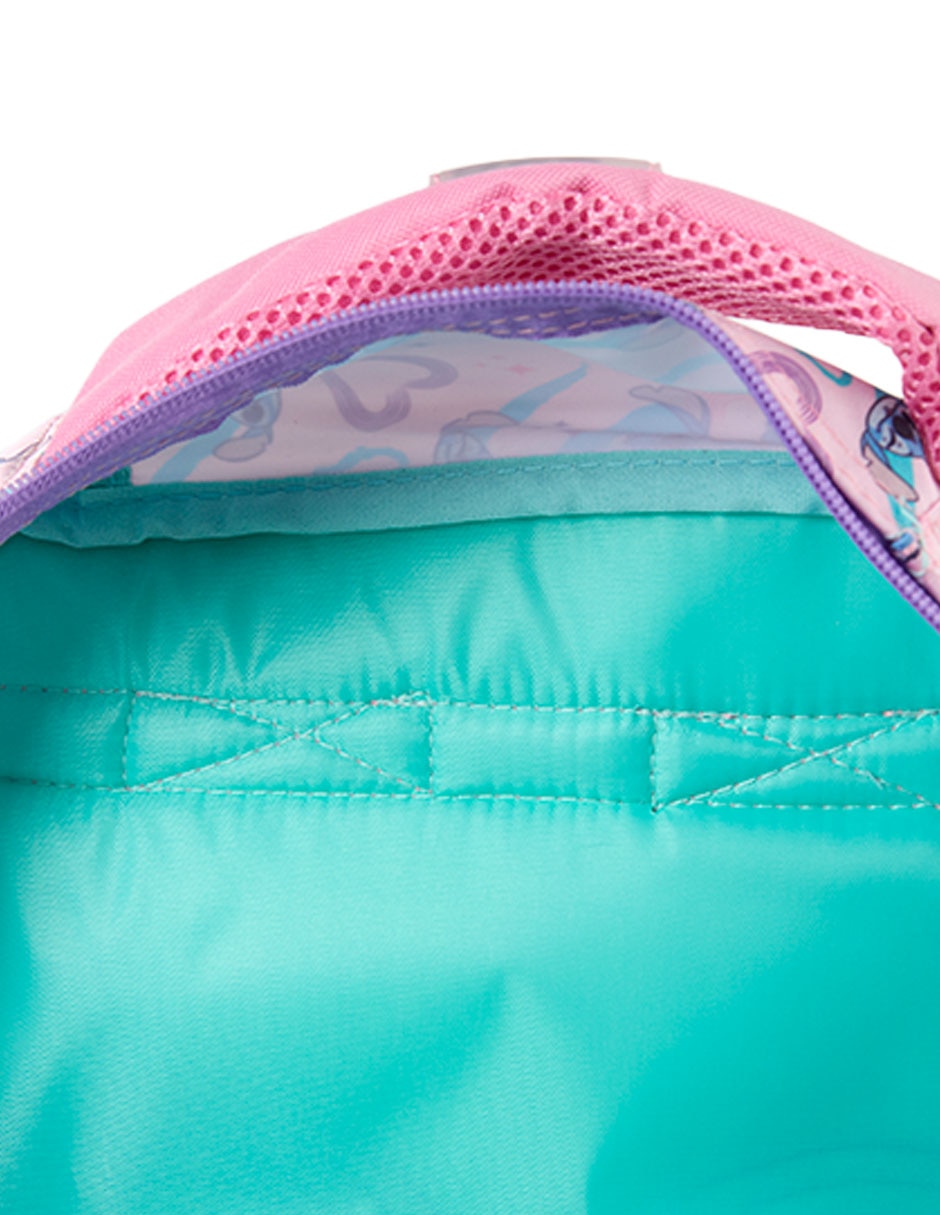 Mochila escolar stitch ruz para niña