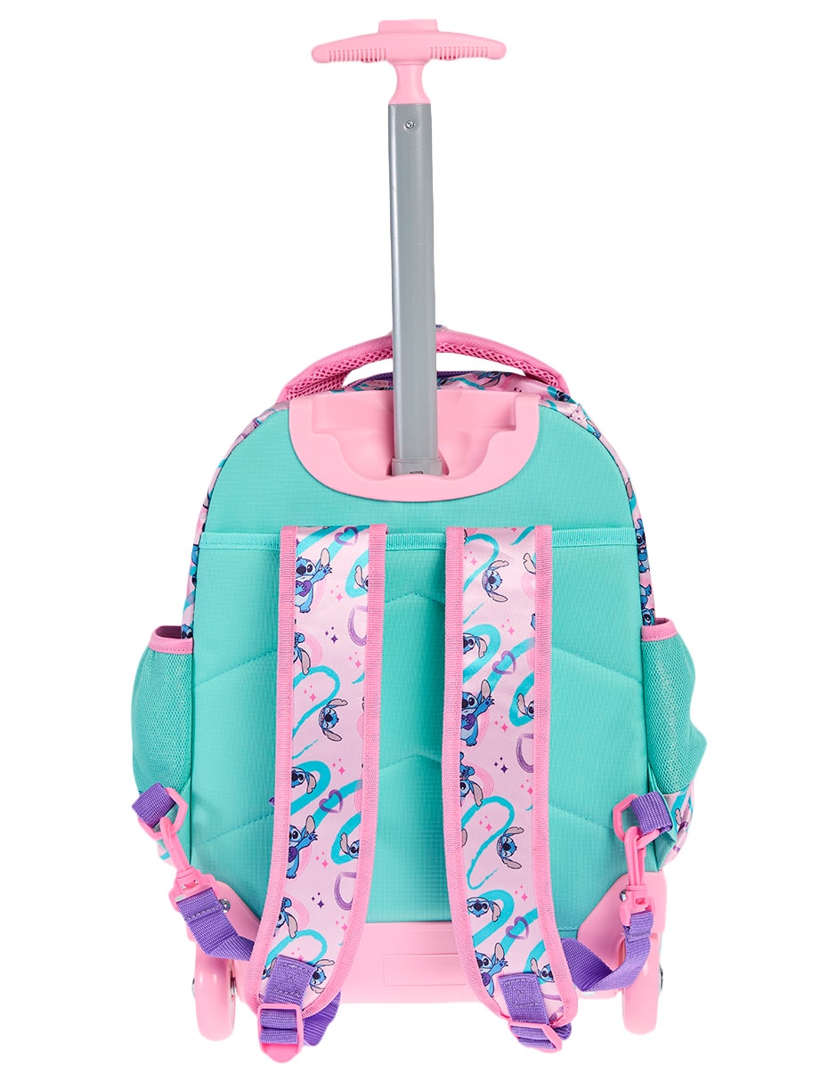 Mochila escolar stitch para niña 3
