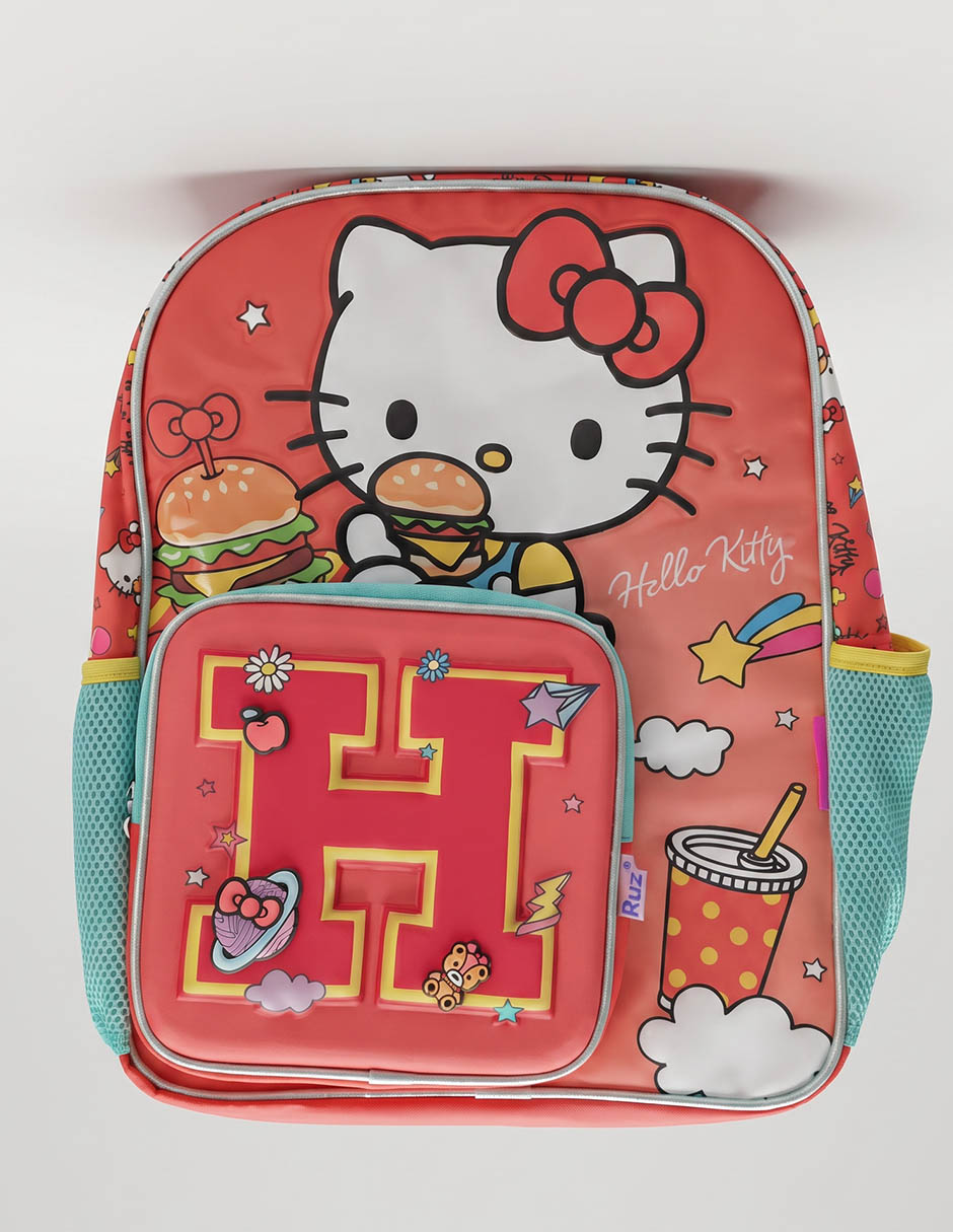 Mochila escolar hello kitty hello kitty ache para niña
