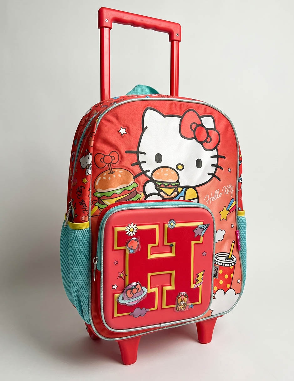 Mochila con ruedas Hello Kitty para niña 1