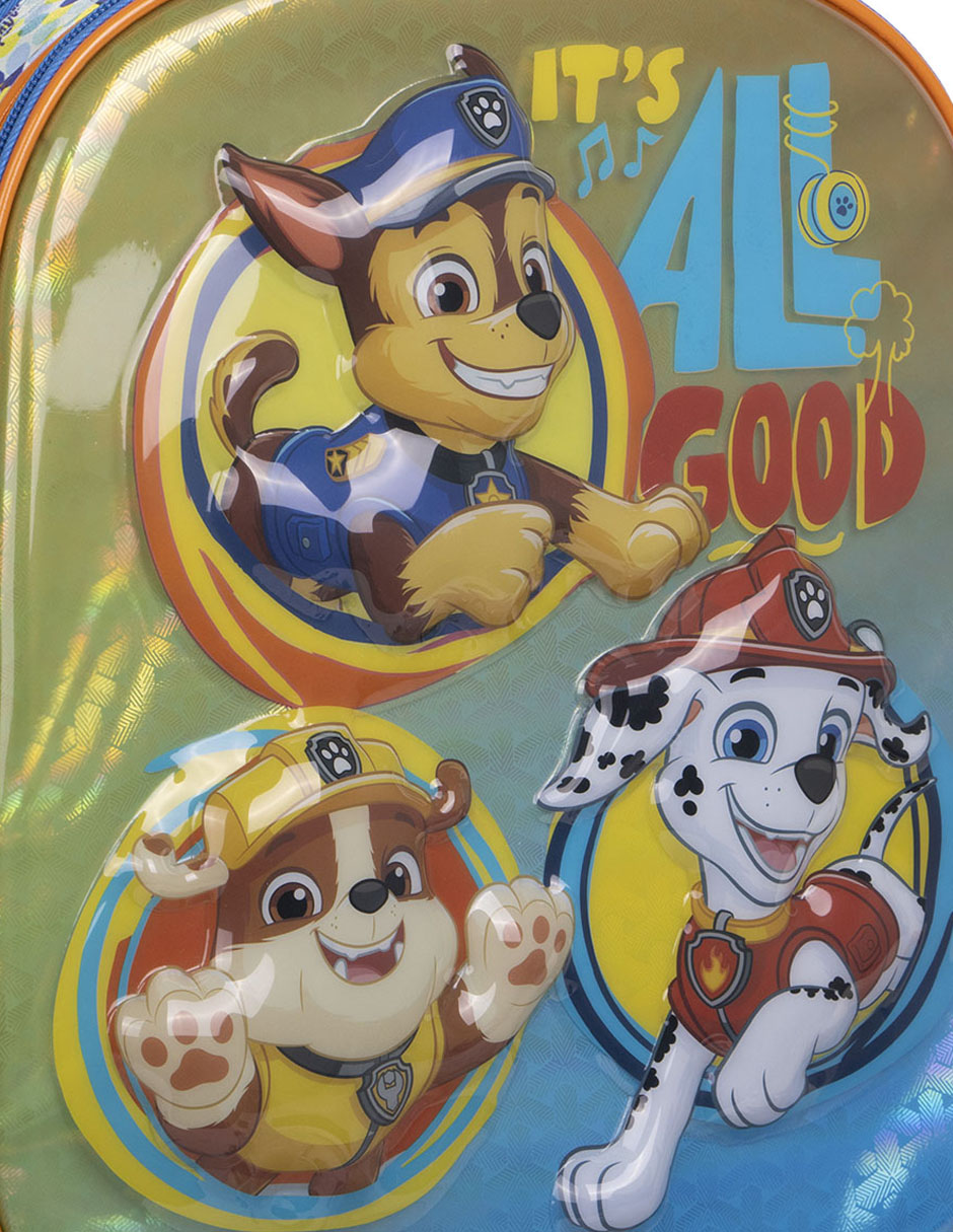 Mochila escolar Paw Patrol para niño 6