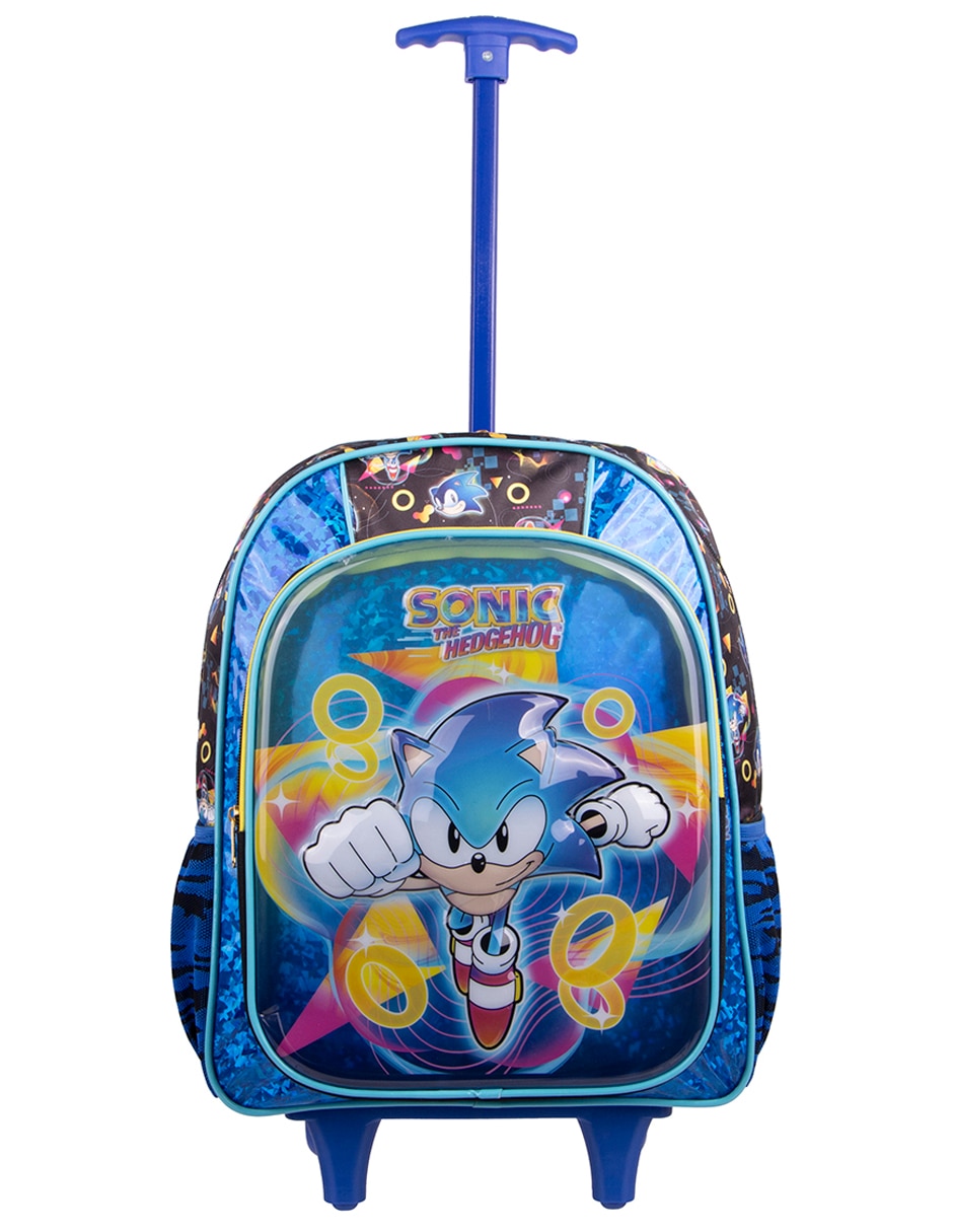 Mochila escolar sonic esferas para niño