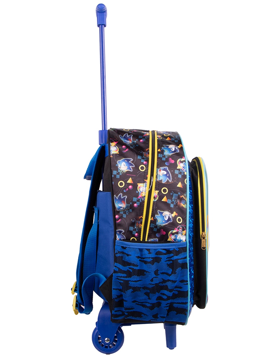 Mochila escolar sonic esferas para niño 5