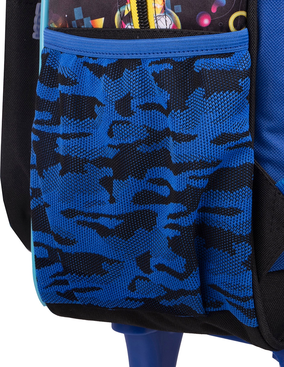 Mochila escolar sonic esferas para niño 7