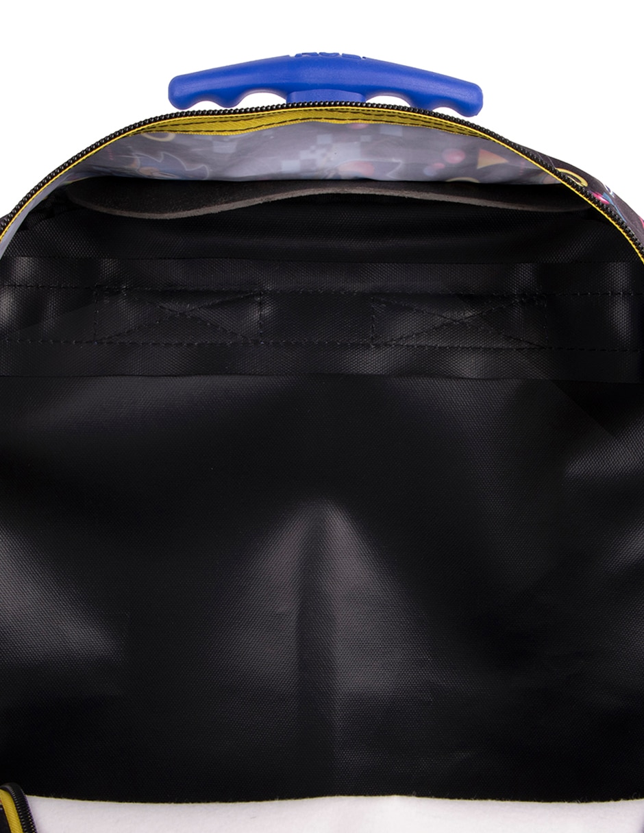 Mochila escolar sonic esferas para niño 3