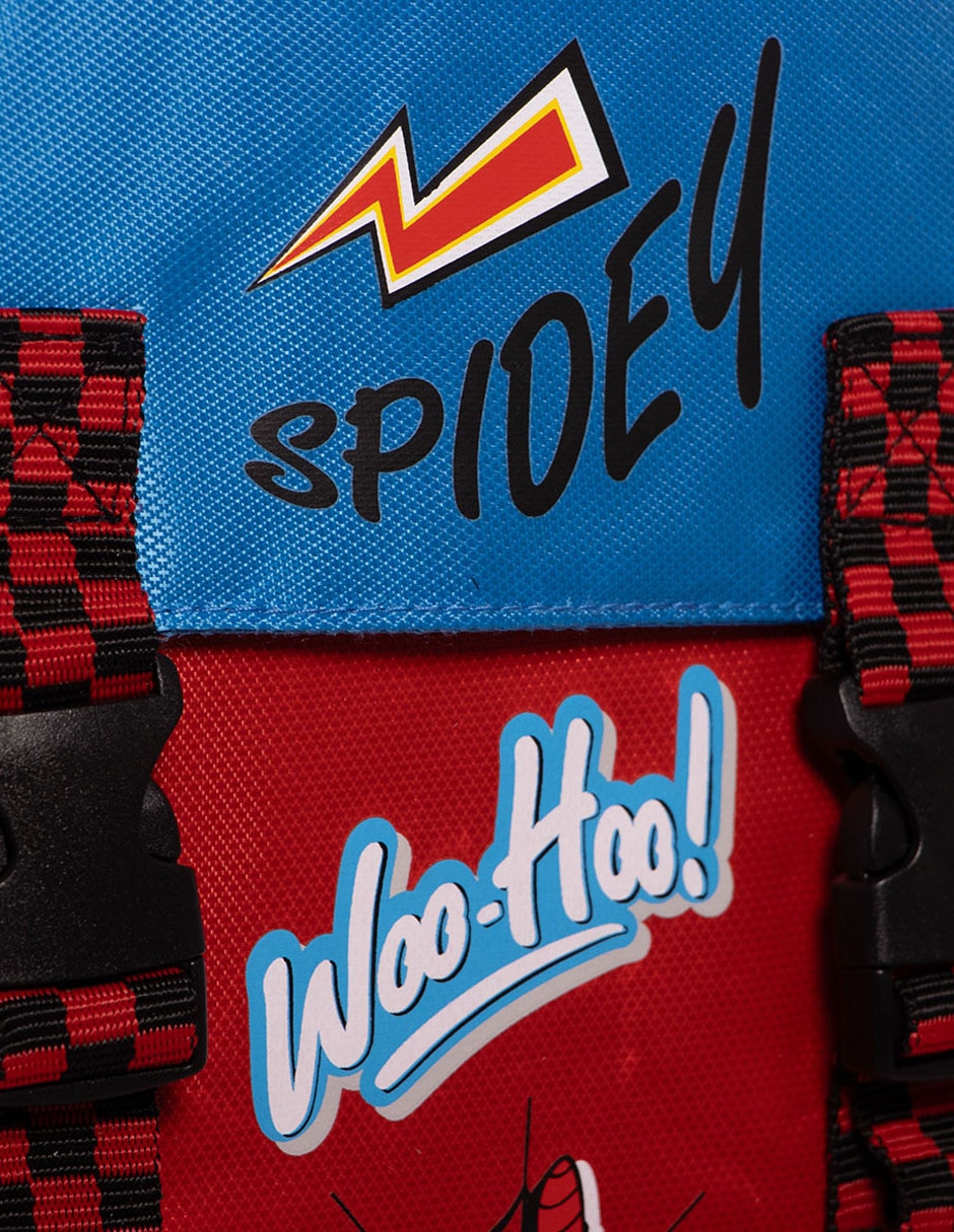 Mochila escolar Spiderman para niño 6