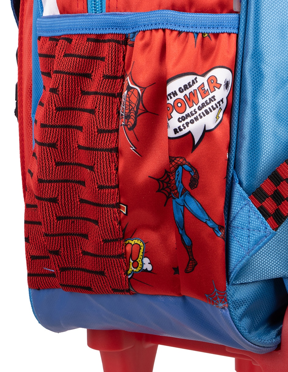 Mochila escolar Spider-Man para niño 6