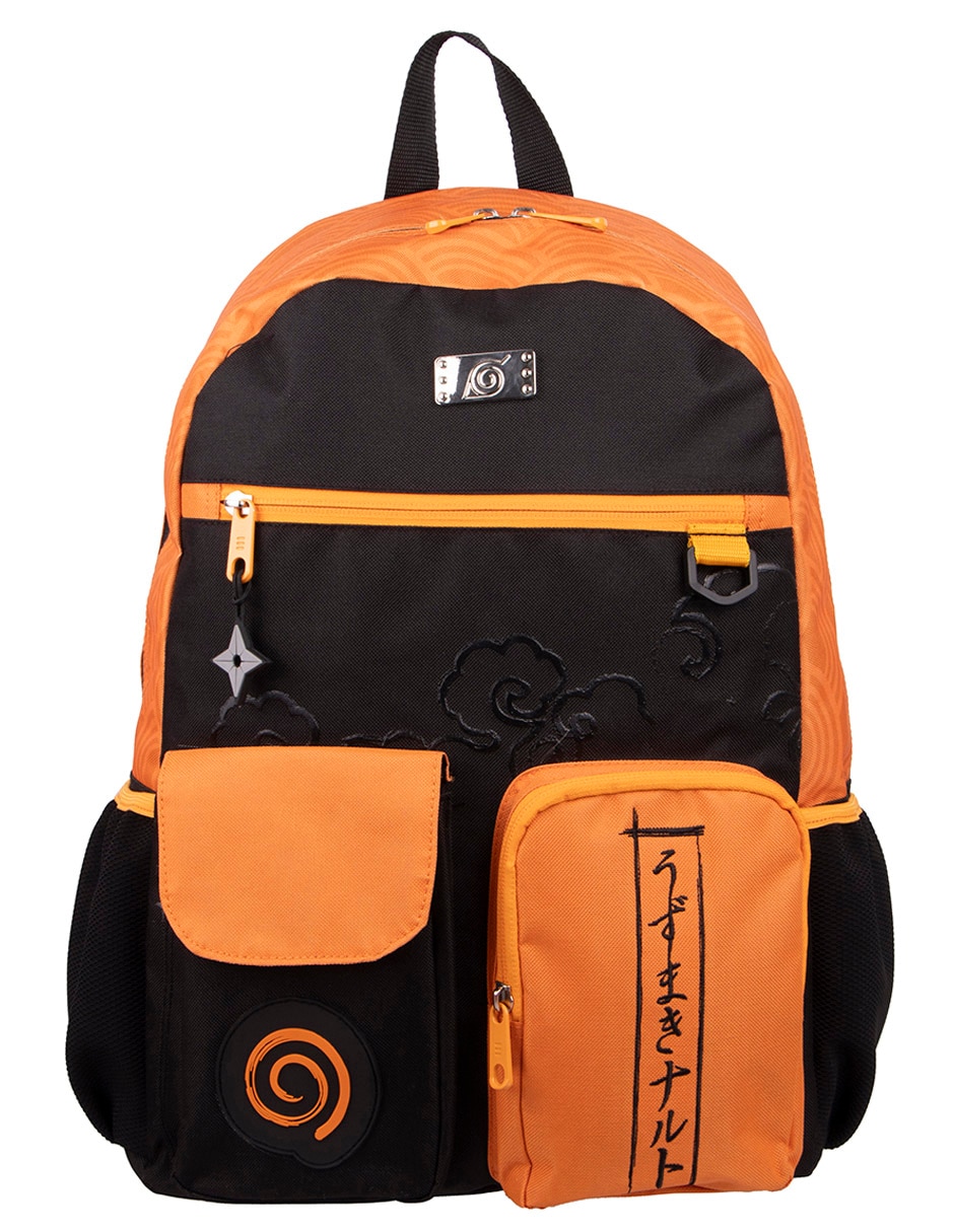 Mochila escolar Naruto Cosplay para niño 1