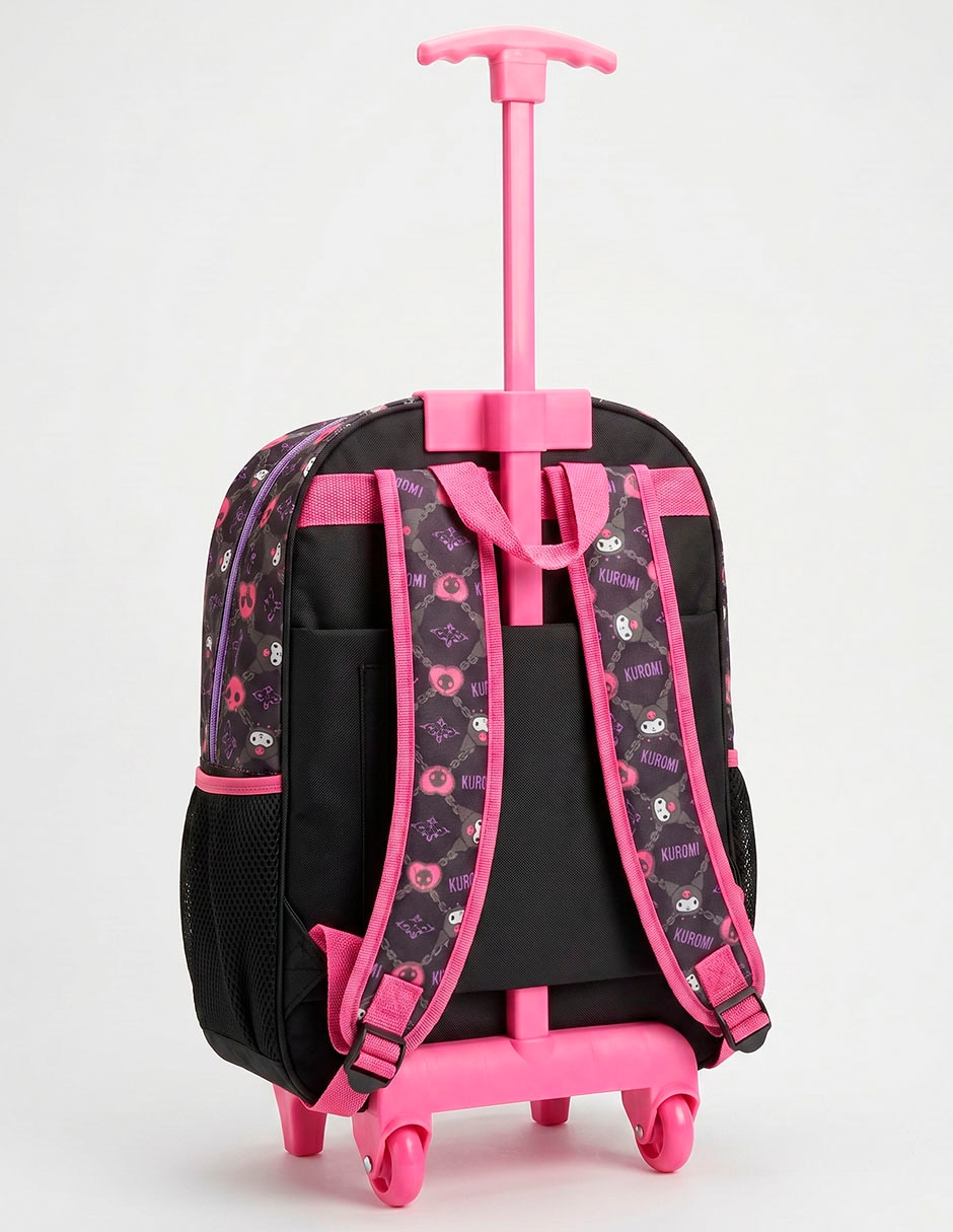 Mochila con Ruedas Escolar Kuromi Kuromi Dark No para niña 3