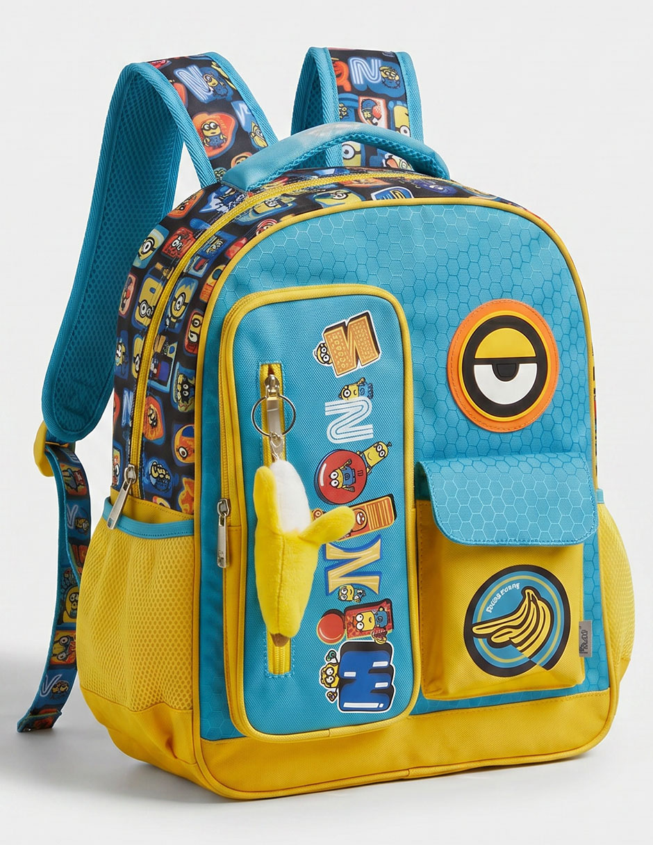 Mochila escolar mi villano favorito minions ojo no 'para' niño