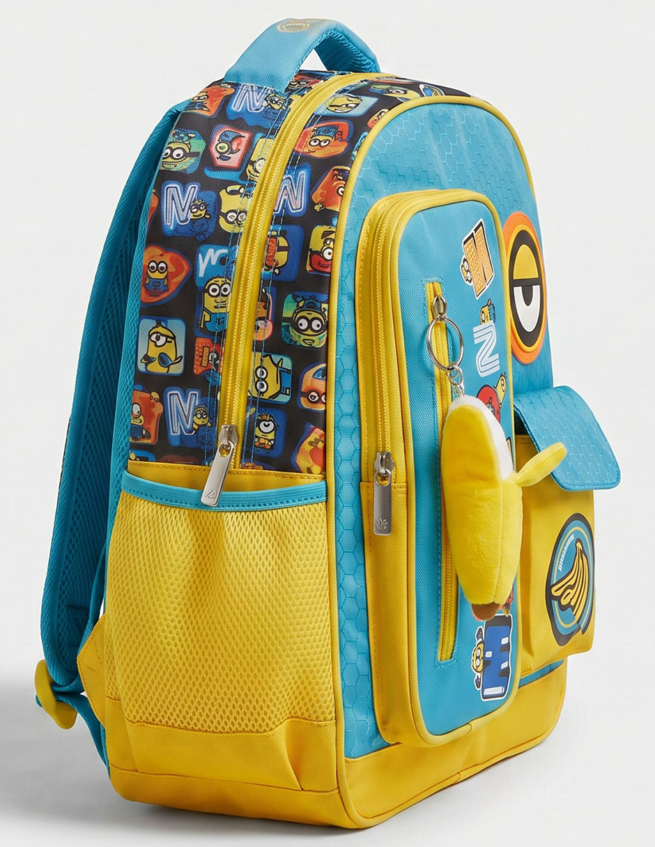 Mochila escolar mi villano favorito minions ojo no "para" niño 3
