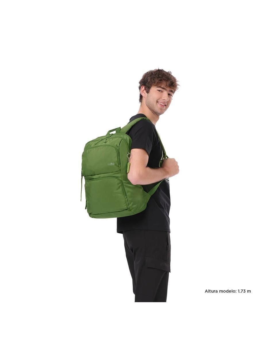 Mochila con portalaptop Totto para hombre