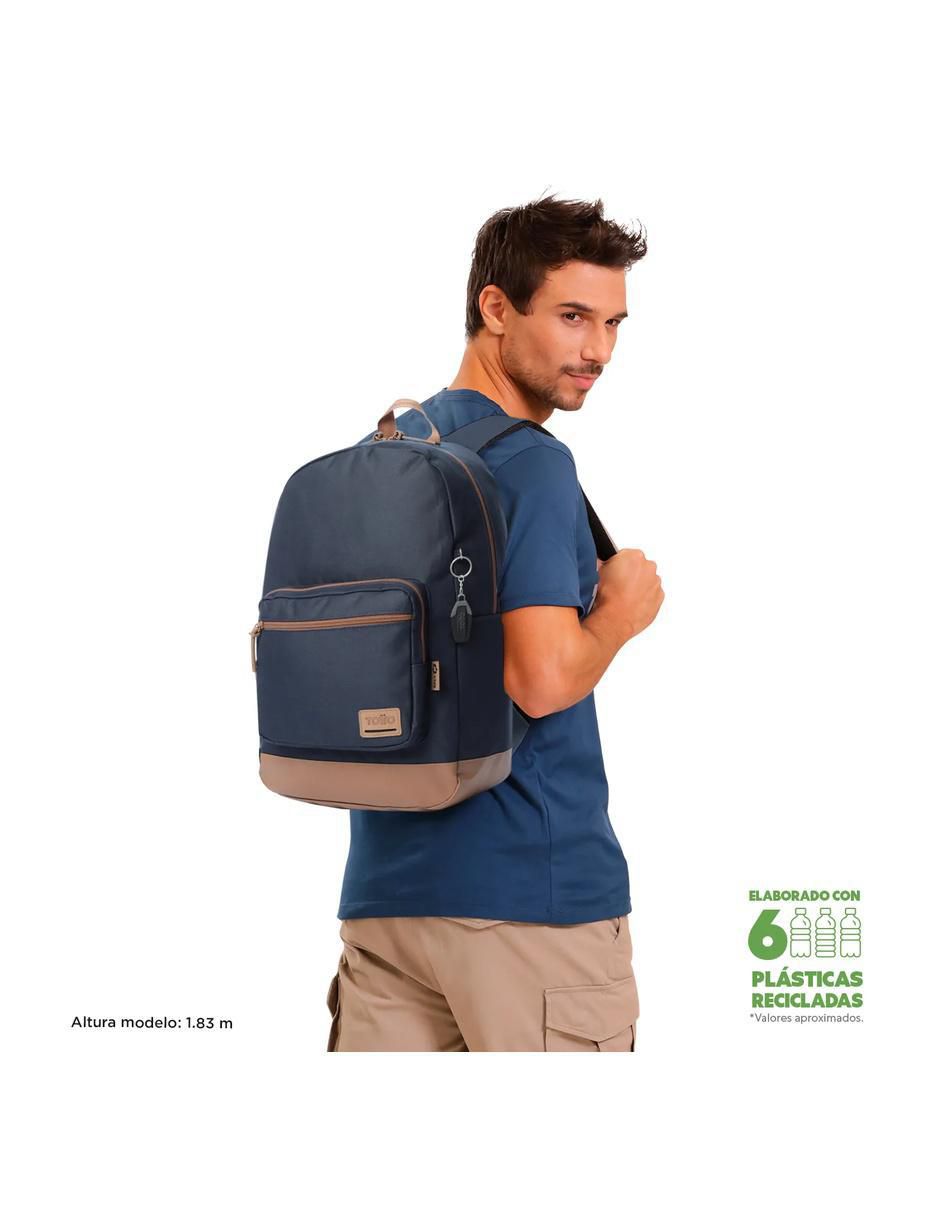 Mochila con portalaptop Totto Tocax para hombre