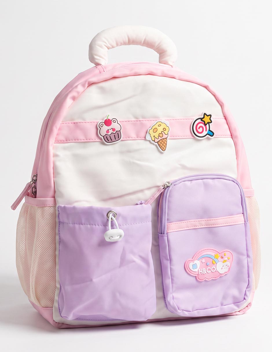 Mochila escolar H&Co Gigi
