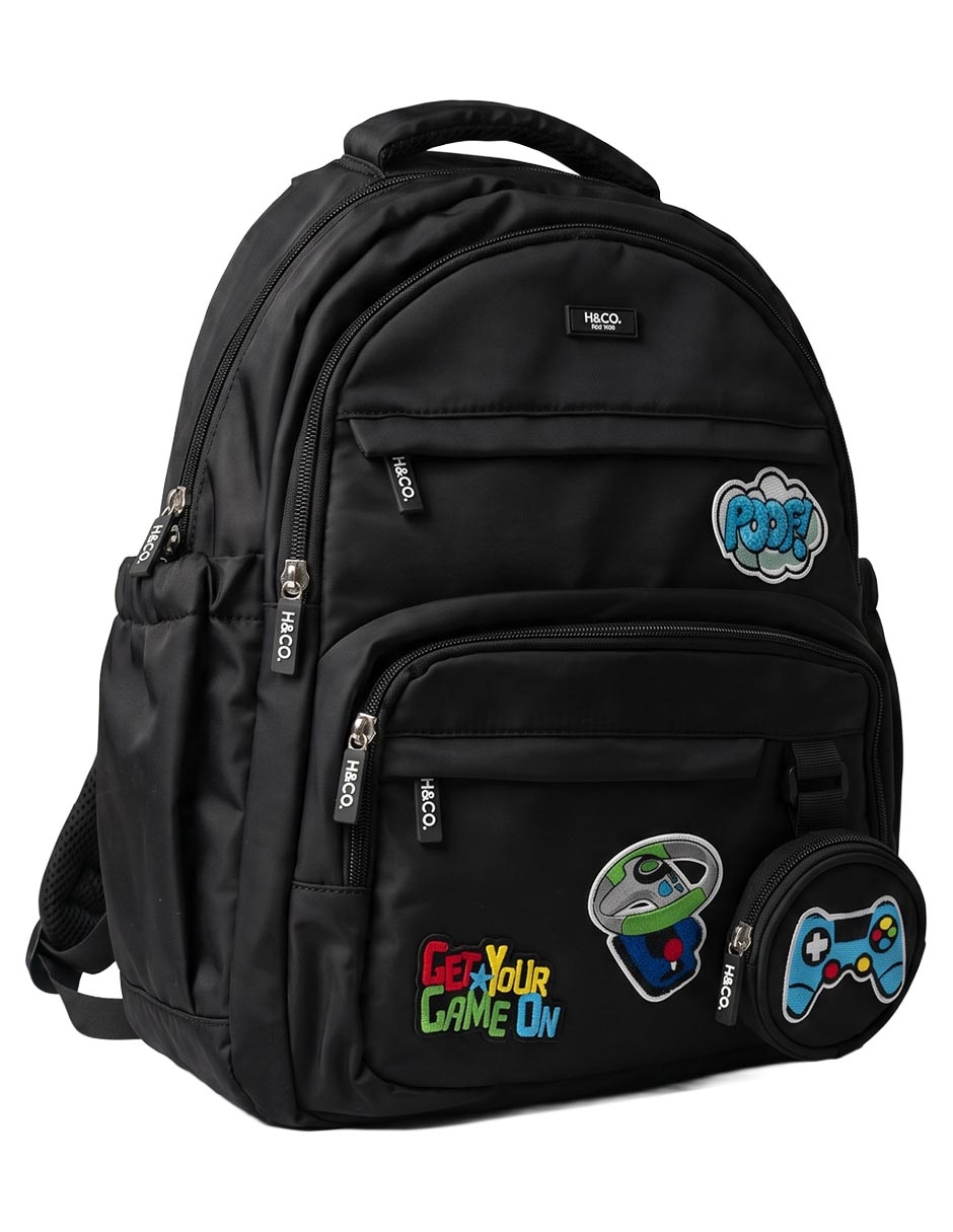 Mochila escolar H&Co para niña