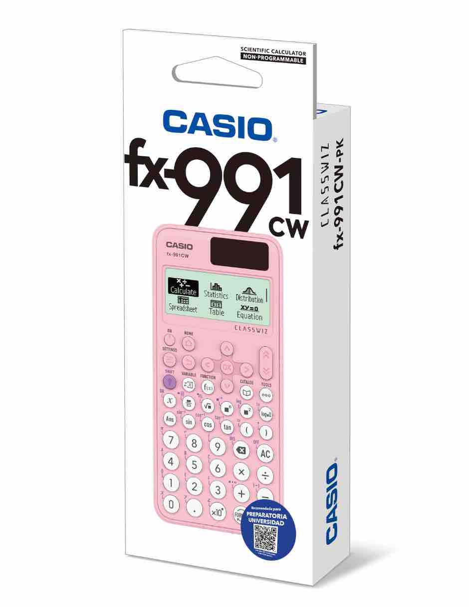 Calculadora científica casio fx-991cw-pk
