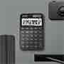 Calculadora de escritorio Casio Ms-20yc-bk
