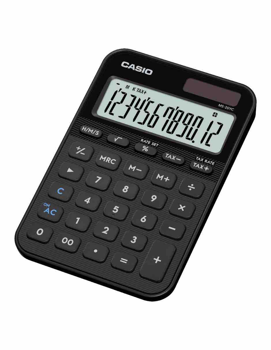 Calculadora de escritorio Ms-20yc-bk