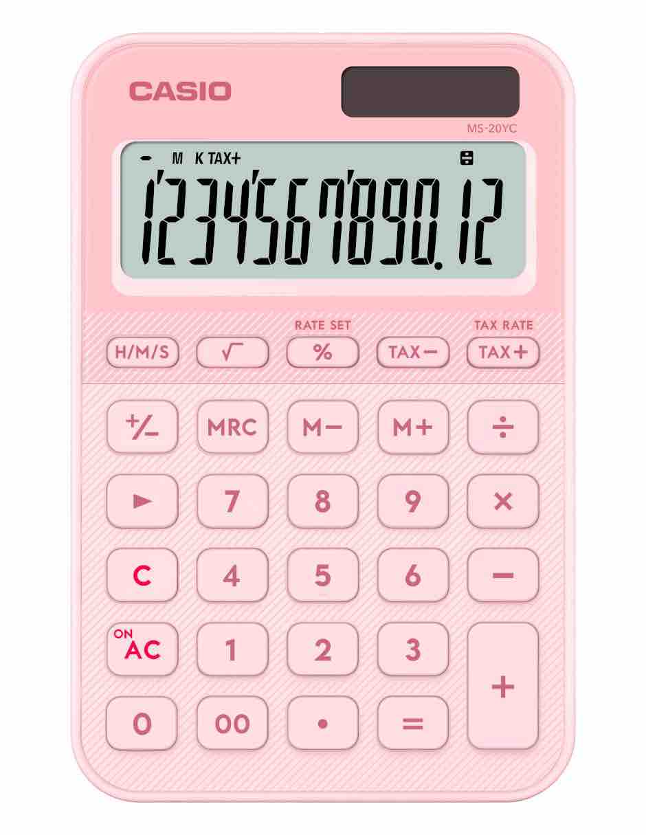 Calculadora de escritorio Casio Ms-20yc-lp