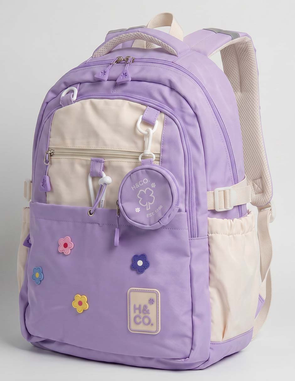 Mochila escolar para niña