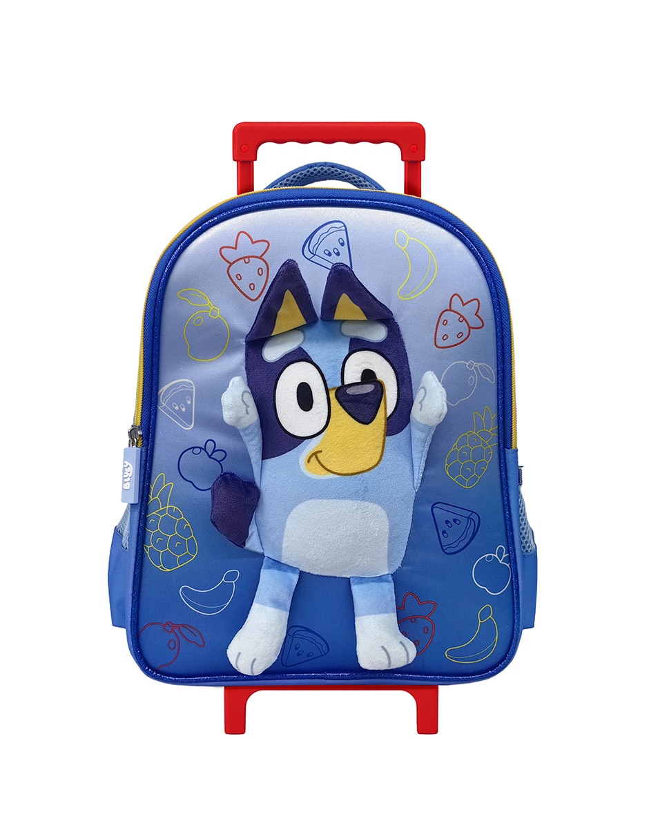 Mochila con ruedas escolar Bluey Let's Have Fun